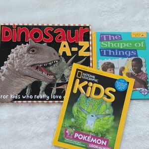 National Geographic Kids Dinosaur A-Z Book with Green Cover